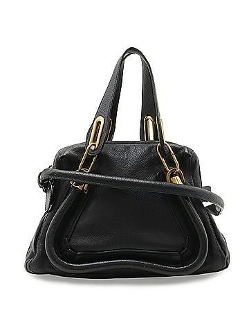 Chloé Chloé Chloe Paraty Handbag, Tote Bag, Shoulder Leather, Black (view 1)