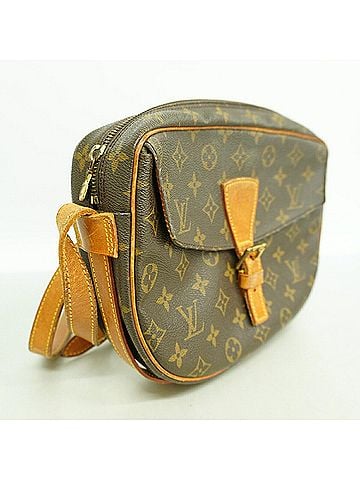 Louis Vuitton Louis Vuitton Monogram Jeune Fille GM Shoulder Bag M51225 Brown Women's (view 2)