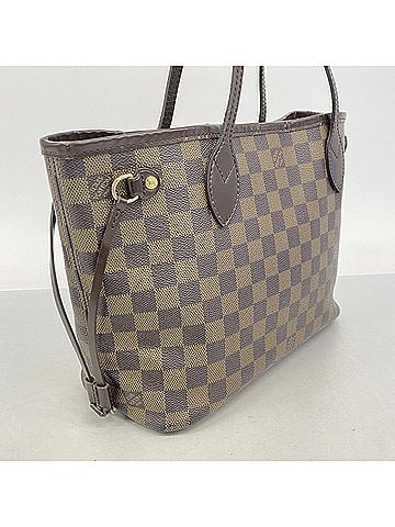 Louis Vuitton Louis Vuitton Damier Neverfull PM Tote Bag N51109 Ebene (Women's) (view 2)