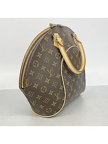 Louis Vuitton Louis Vuitton Monogram Ellipse MM Handbag M51126 Brown Women's (view 2)