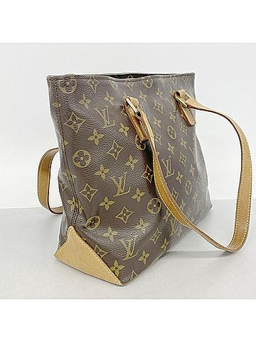 Louis Vuitton Louis Vuitton Monogram Cabas Piano Tote Bag M51148 Brown Women's (view 2)