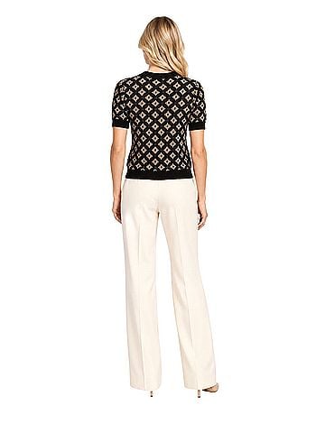 Alice + Olivia Short Sleeve Blouse (view 2)