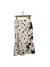 Vince. Tropical Garden Flower Palm Tree Print Silk Skirt - photo 2