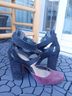 Faryl Robin Black Burgundy Heels Size 8 - photo 4
