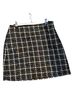 Ann Taylor LOFT 90% Polyester 9% Metallic Fiber 1% Other 100% Polyester Checkered-gingham Black White Multi Color Formal Skirt Size 4 - photo 1