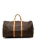 Louis Vuitton 100% Coated Canvas Brown Monogram Keepall 55 One size - photo 1