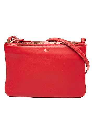 Céline Small Lambskin Trio Crossbody (view 1)