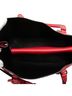 Prada 100% Leather Red Medium Saffiano Cuir Double Handle Satchel One size - photo 5