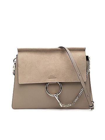 Chloé Medium Calfskin and Suede Faye Crossbody (view 1)