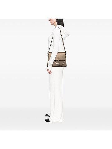 Chloé Medium Calfskin and Suede Faye Crossbody (view 2)