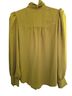 Express Yellow Long Sleeve Blouse Size M - photo 2