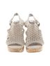 Altar'd State Ivory Altar'd State Wedges Size 6 1/2 - photo 2