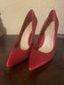 Aldo Red Heels Size 8 1/2 - photo 3