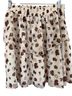 1.State 100% Polyester Animal Print Multi Color Casual Skirt Size S - photo 2
