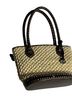 Brighton Straw Leather Basket Tote Bag Tote - photo 2