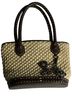 Brighton Straw Leather Basket Tote Bag Tote - photo 5