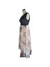 Roaman's 95% Polyester 5% Spandex 100% Polyester 100% Polyester Floral Black Pink Cocktail Dress Size 14 - photo 4