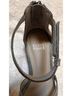 Eileen Fisher 100% Leather Gray Heels Size 5 1/2 - photo 3