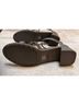 Eileen Fisher 100% Leather Gray Heels Size 5 1/2 - photo 6