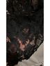 Aqua 100% Polyester Floral Black Cocktail Dress Size 10 - photo 4
