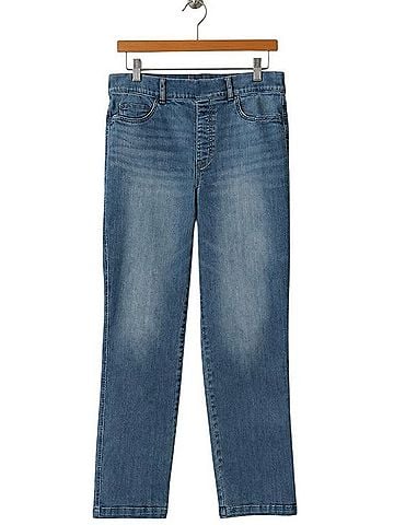 SPANX Ankle Slim Straight Jeans Jeans (view 1)
