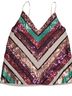 Express Multi Color Sleeveless Top Size M - photo 1