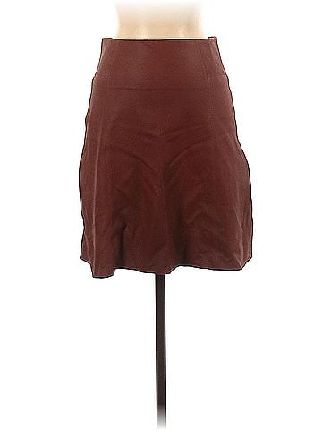 Zara Zara Leather Skirt (view 1)
