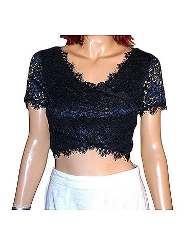 Bebe Short Sleeve Blouse (view 1)