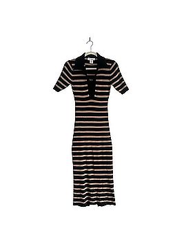 Caroline Constas Ribbed Knit Midi Polo Dress Casual Dress (view 2)