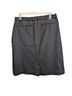 Boden Solid Black Wool Skirt Size 12 - photo 2