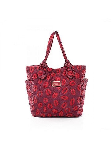 Marc by Marc Jacobs Marc by Marc Jacobs Marc by Jacobs Lip Tote Bag Handbag Nylon Women's Bordeaux/Red (view 1)