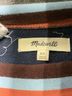 Madewell 100% Cotton Color Block Blue Madewell Pullover Sweater Size XS - photo 6