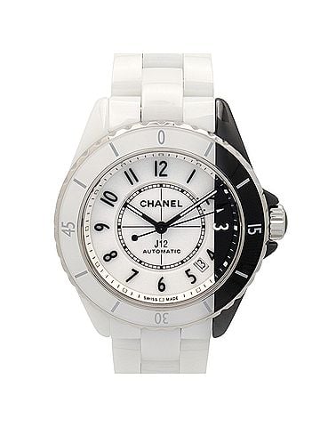 Chanel Chanel J12 Paradox Caliber 12.1 Watch, Ceramic, Men's, White/Black, H6515 (view 1)