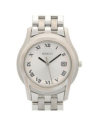 Gucci Gucci G-Class watch, stainless steel, men's, silver tone, 5500M (view 1)
