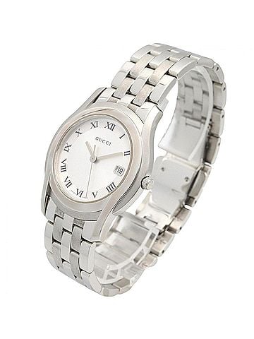 Gucci Gucci G-Class watch, stainless steel, men's, silver tone, 5500M (view 2)