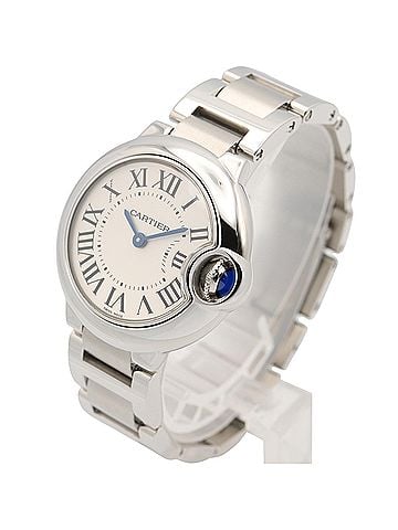 Cartier Cartier Ballon Bleu SM Watch, Stainless Steel, Ladies, Silver Tone, W69010Z4 (view 2)