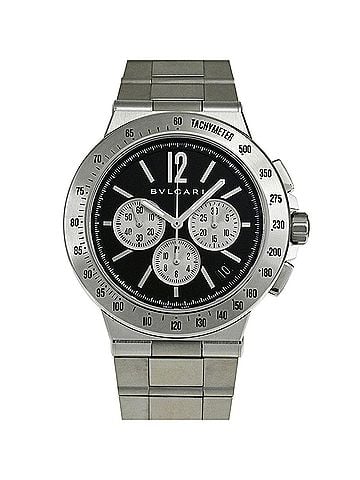 Bvlgari BVLGARI Diagono Velocissimo DG41BSSDCHTA Wristwatch (view 1)