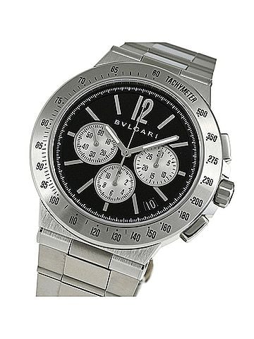 Bvlgari BVLGARI Diagono Velocissimo DG41BSSDCHTA Wristwatch (view 2)