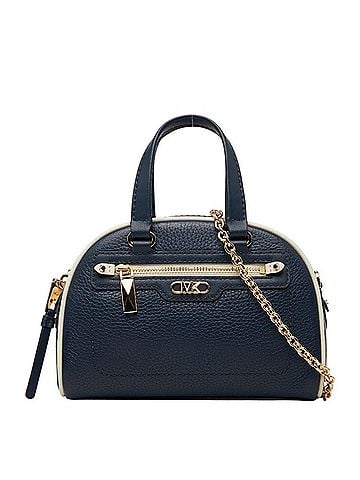 Michael Kors Michael Kors handbag, chain shoulder bag, 2-way, 32F3G6WC1L, navy leather, women's. (view 1)