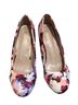 Dream Pairs Floral Multi Color Heels Size 8 - photo 1