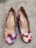 Dream Pairs Floral Multi Color Heels Size 8 - photo 4