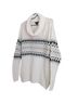Tahari cowl neck fair isle knit sweater Pullover Sweater - photo 2