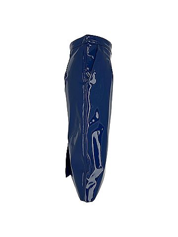Marc Jacobs Marc by Marc Jacobs Midi Pencil Skirt in Blue Polyurethane (view 2)