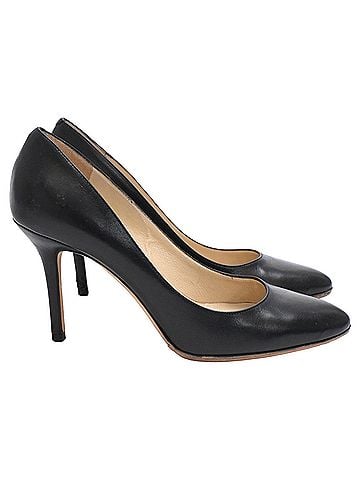 Jimmy Choo Jimmy Choo Romy Pumps in Black Leather (view 1)