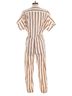Maje Stripes Ivory Maje Jumpsuit Size S - photo 2