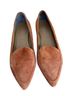 Everlane 100% Suede Brown Flats Size EU 38 1/2 - photo 1