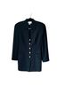 Cache 70% Triacetate 30% Polyester 100% Rayon Solid Black Blazer Size 12 - photo 1