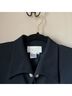 Cache 70% Triacetate 30% Polyester 100% Rayon Solid Black Blazer Size 12 - photo 8