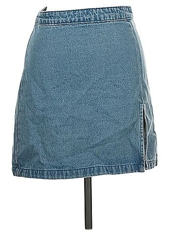Missguided Denim Skirt (view 1)
