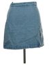 Missguided Blue Denim Skirt Size 4 - photo 1